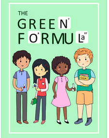 The front cover of The Green Formula book